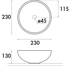 Schéma de «  Lave-main Mini Lys  »