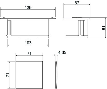 Schéma de «  Dualis Aspect inox  »
