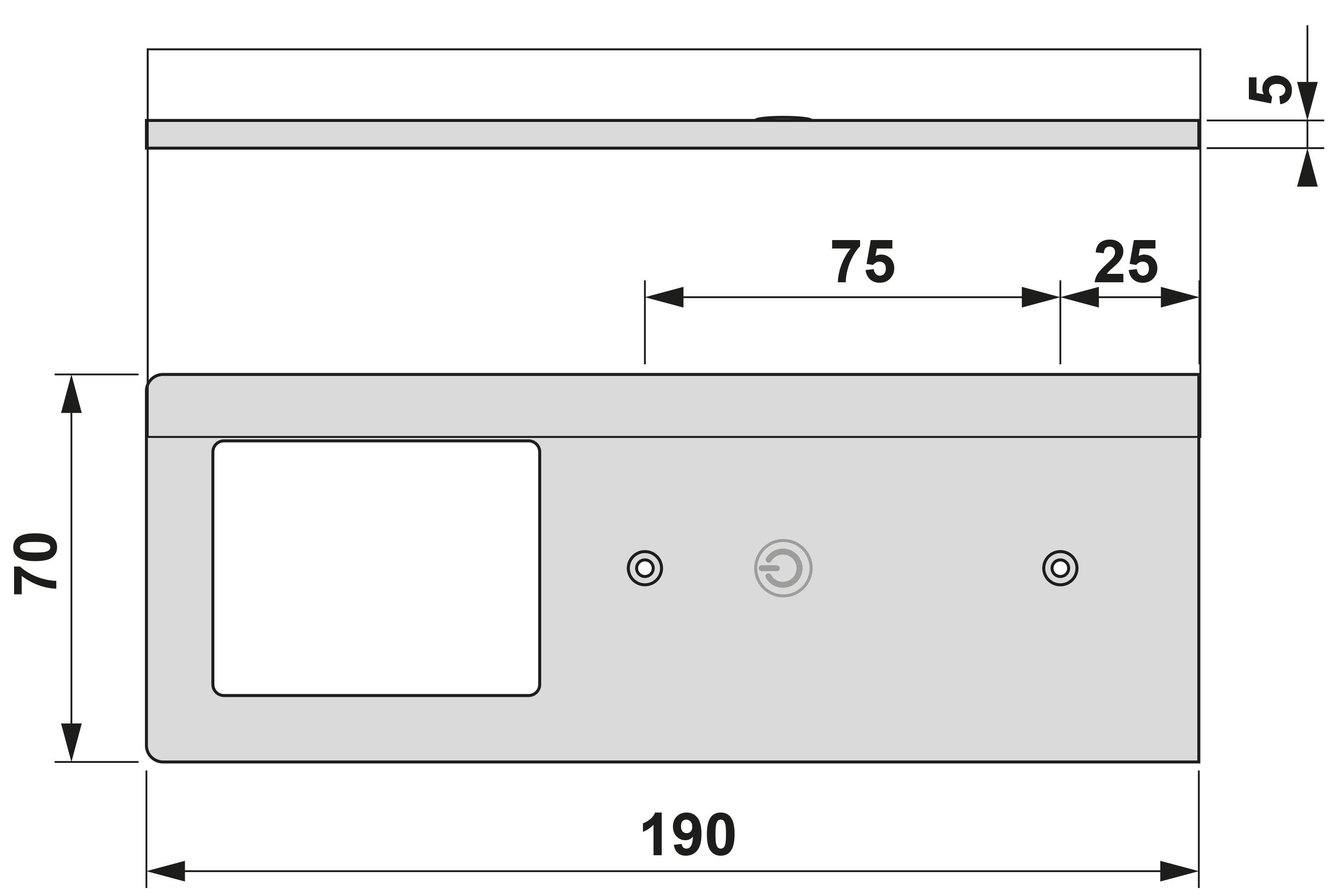 Schéma de «  Kit 2 Homa L Aluminium  »